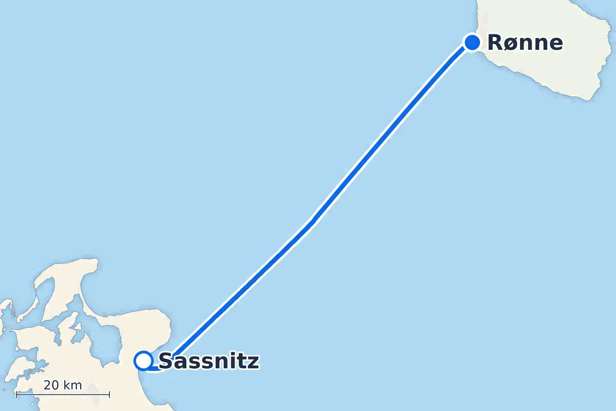Sassnitz - Rønne